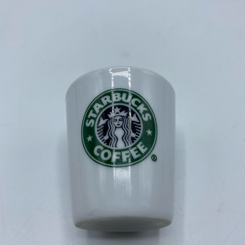 Starbucks Coffee Master Espresso Shot Glass / Tasting Cup White